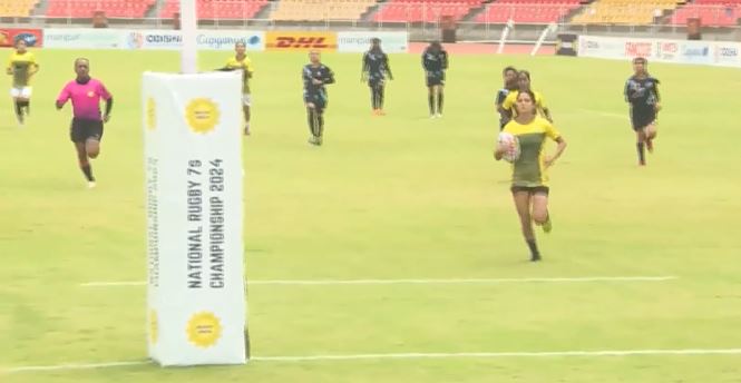 M17: Uttarakhand 37 - 0 Chandigarh | Girls Junior National Rugby 7s 2024