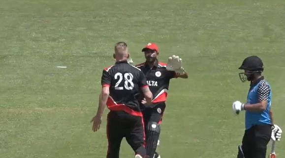 ECN T20I, 2025, M1: MAL vs EST - Highlights