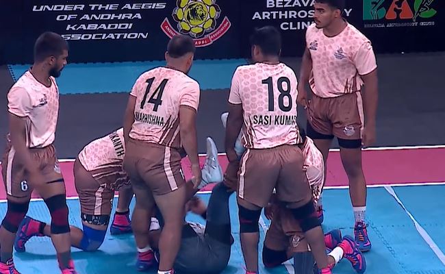 Kakinada Kraken 32-36 Kurnool Knights | Match 1