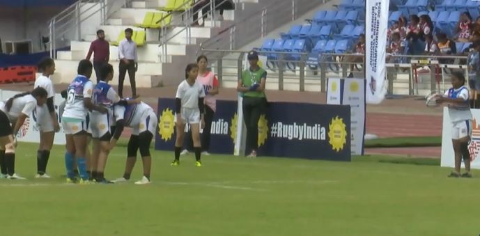 M43: Punjab 10-0 Andhra Pradesh | Girls Junior National Rugby 7s 2024