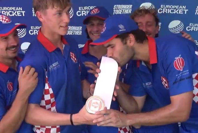 ECI Croatia-Cyprus T10 2025, M7: CRO vs CYP - Highlights