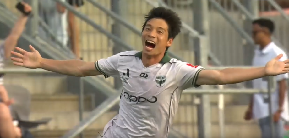 Pure Power! Kazuki Nagasawa’s strike rocks the keeper