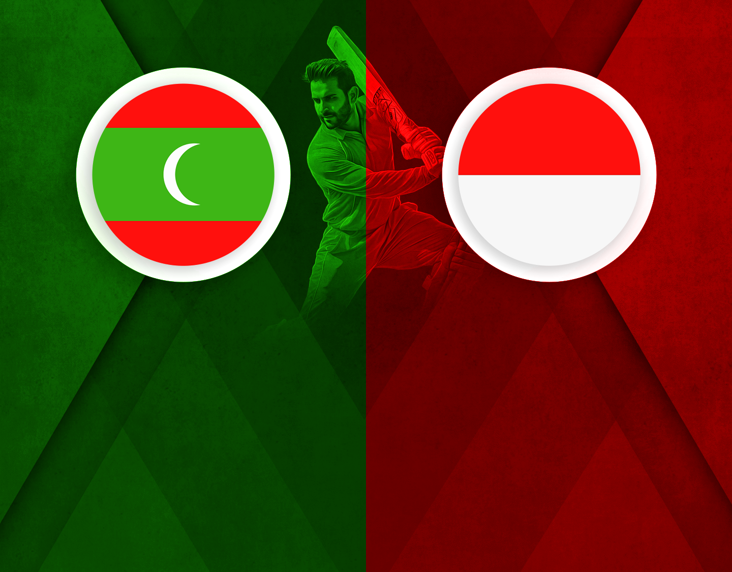 Match #2 of bhutan t20 international quadrangular series: maldives vs indonesia banner