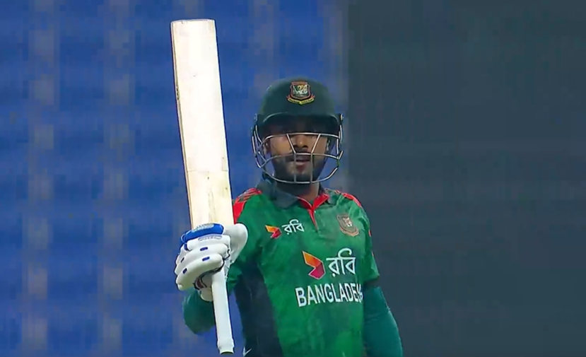 Mehidy Hasan Miraz's 60 off 87 | 1st ODI