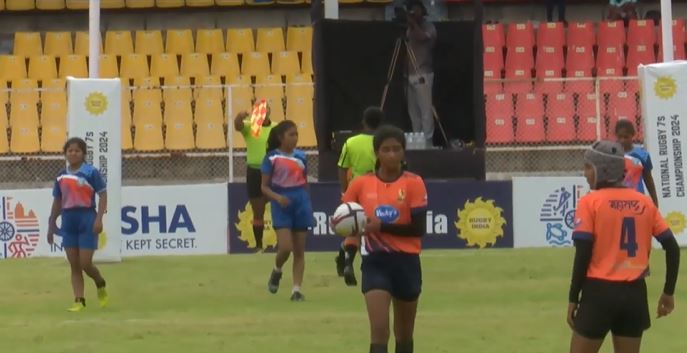 M11: Maharashtra 37-0 Uttar Pradesh | Girls Junior National Rugby 7s 2024