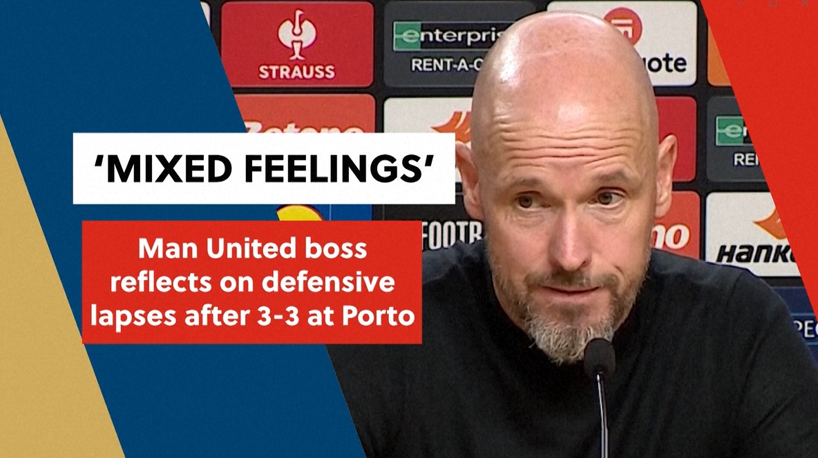 We concede the first goal totally unnecessarily: ten Hag