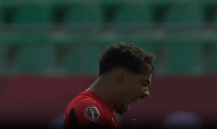 FLYING HEADER! Diogo Calila's gravity-defying goal