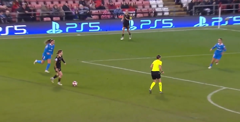 KEEPER LEFT REELING! Jess Park’s rocket stuns all