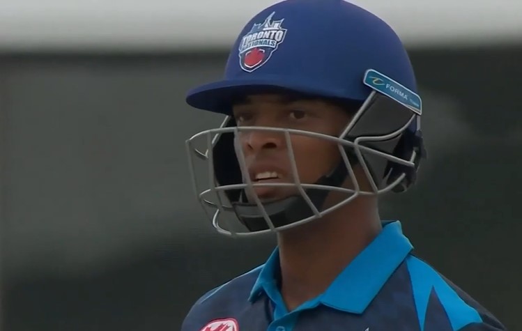 Toronto vs Mississauga: Nicholas Kirton's 74 off 54