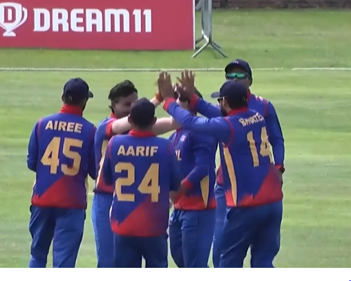 Nepal beat Netherlands by 5 wickets | Match 75