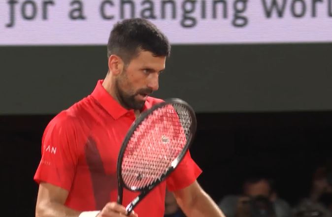 EXQUISITE! Djokovic's slick finish left the court reeling