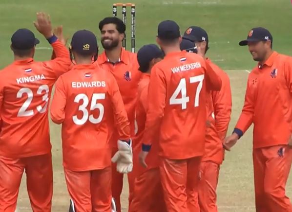 Netherlands beat Scotland by 4 wickets | Match 79