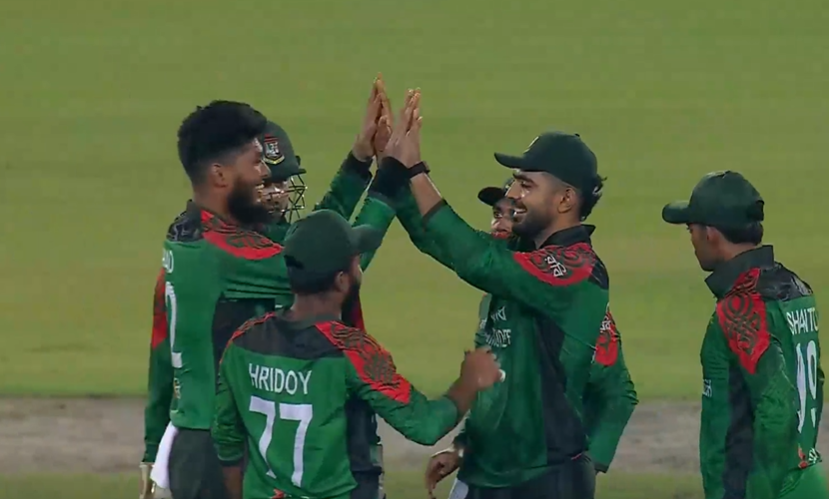 Bangladesh beat West Indies by 74 runs | 1st ODI