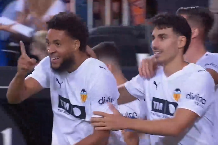 EXQUISITE FINISH! Arnaut Danjuma left the keeper reeling