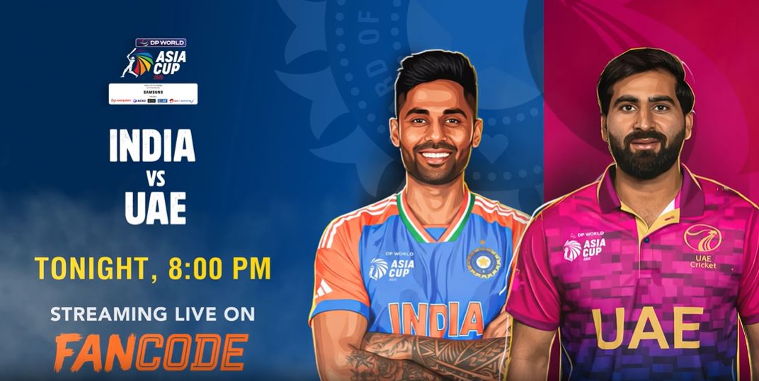 Defending champions India kick off their campaign against UAE