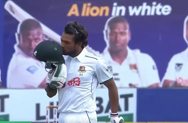 Najmul Hossain Shanto's 126* off 199 | 1st Test, Day 4