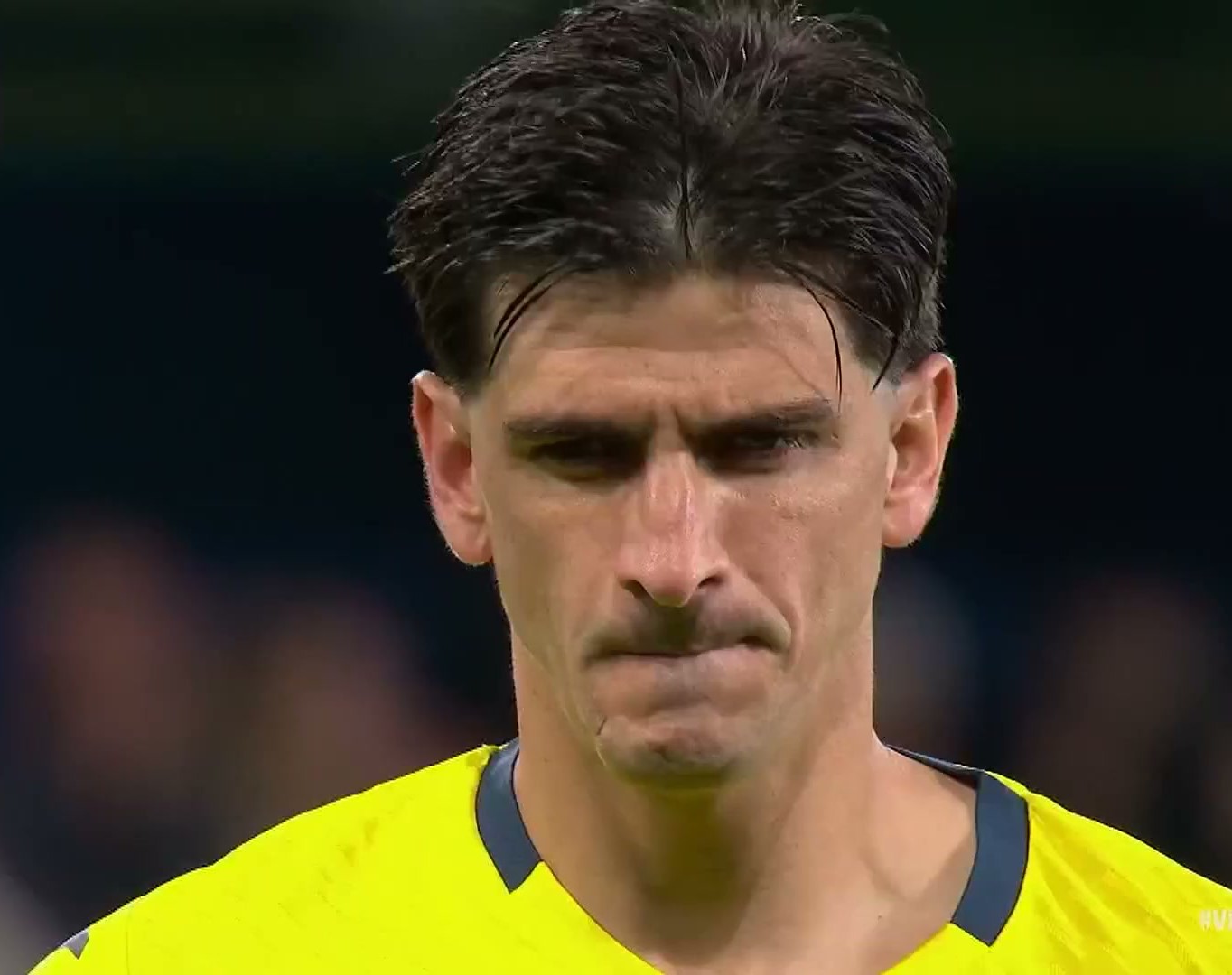 Precise! Moreno slots the penalty home with his left