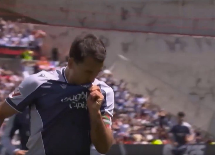 Goal! Oyarzabal converts smoothly to put Sociedad ahead