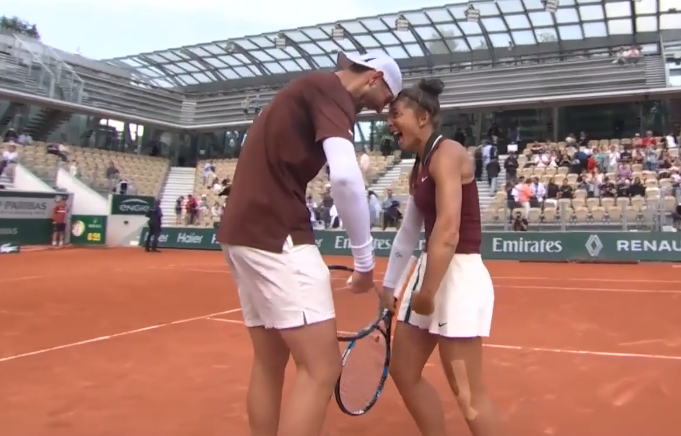 Vavassori/Errani vs Zhang/Arevalo | Mixed doubles, semi finals | Roland Garros 2025