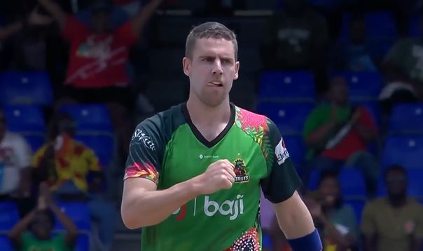 Antigua & Barbuda vs St Kitts and Nevis: Anrich Nortje's 3 for 35