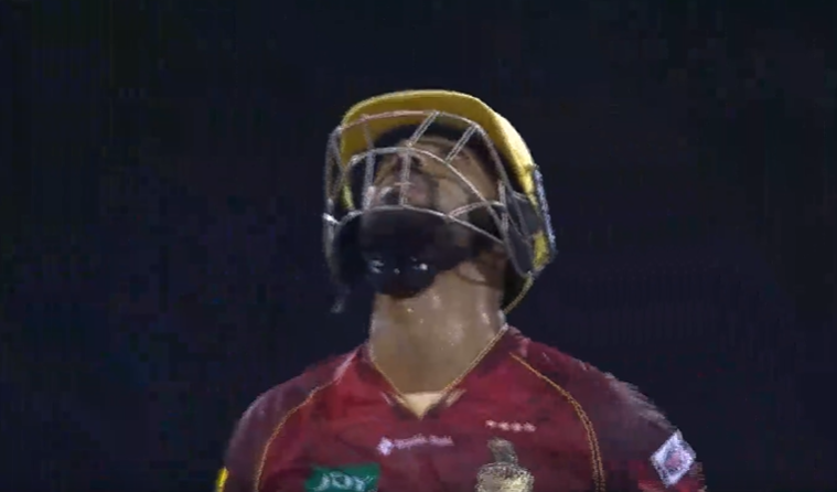 On Fire! Pooran blazed to his fourth fifty of the season