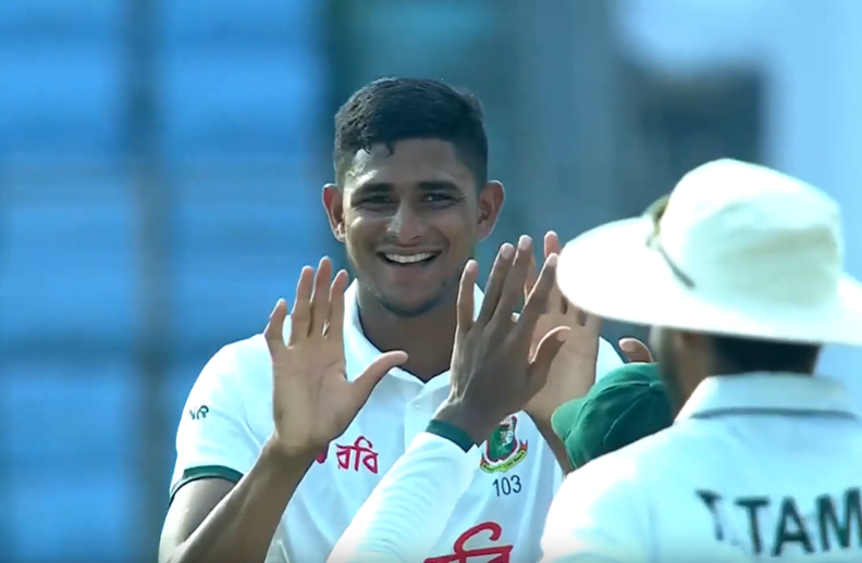 Nahid Rana's 5 for 40 | 1st Test