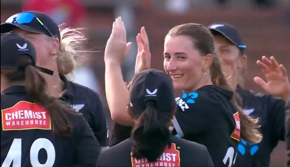 SIGNATURE MOMENT! Mair’s fifth wicket seals a 66-run victory