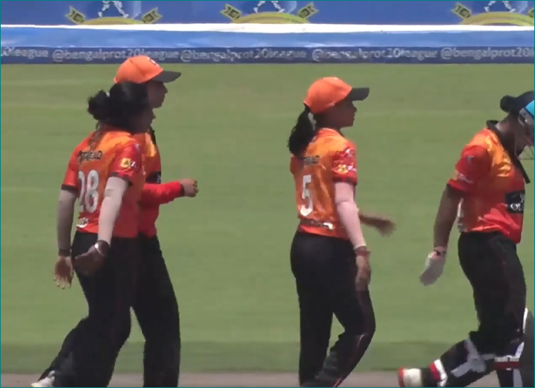 Shrachi Rarh Tigers Womens beat Sobisco Smashers Malda Womens by 31 runs | Match 3 