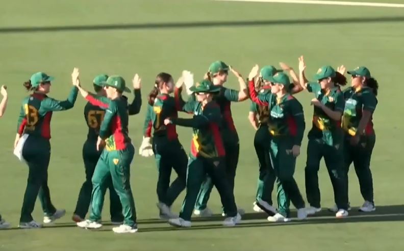 Tasmania Women beat Queensland Fire by 20 runs on DLS method | Match 20