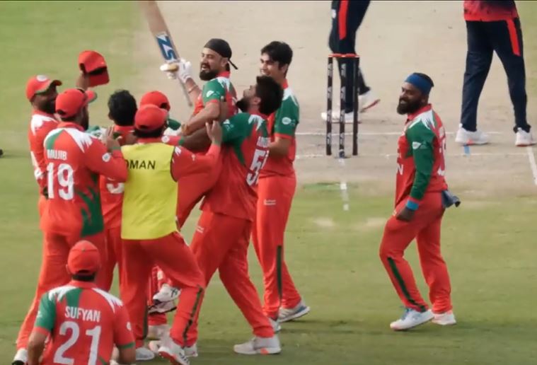 NERVES OF STEEL! Oman trounced USA in dramatic Super Over