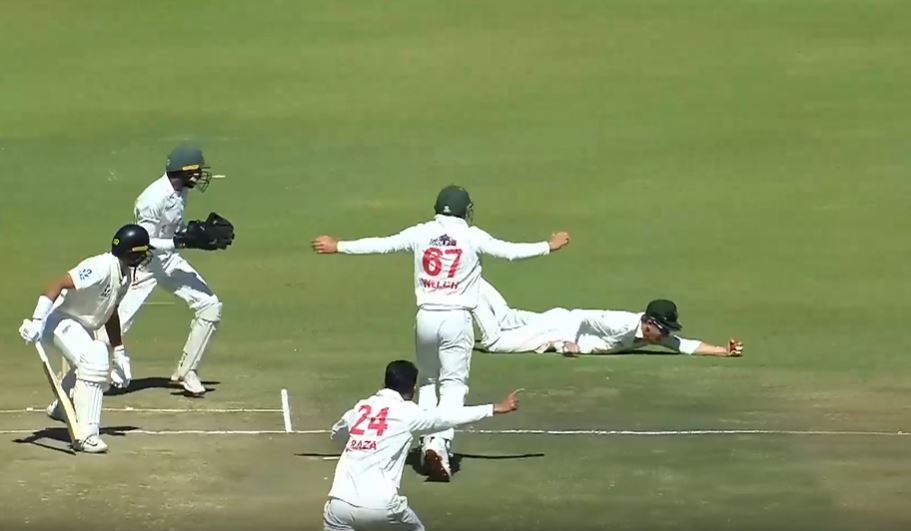 One-Hand Heroics! Craig Ervine stole the show