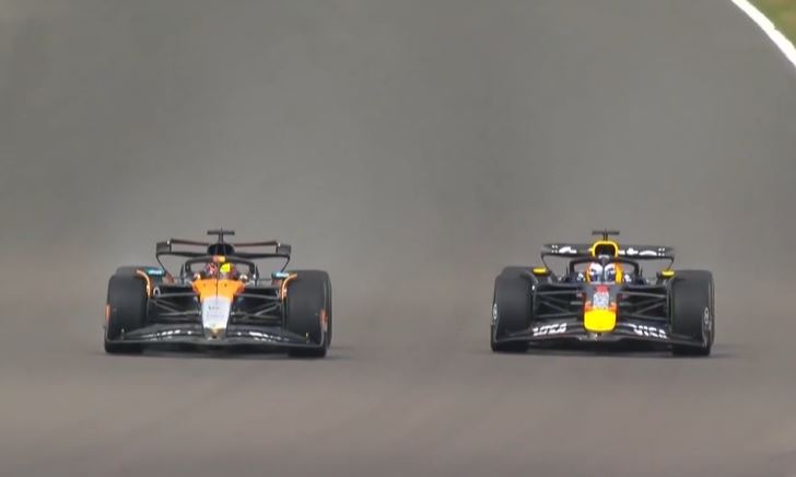 MOMENT SEIZED! Oscar's DRS move left Max in the dust