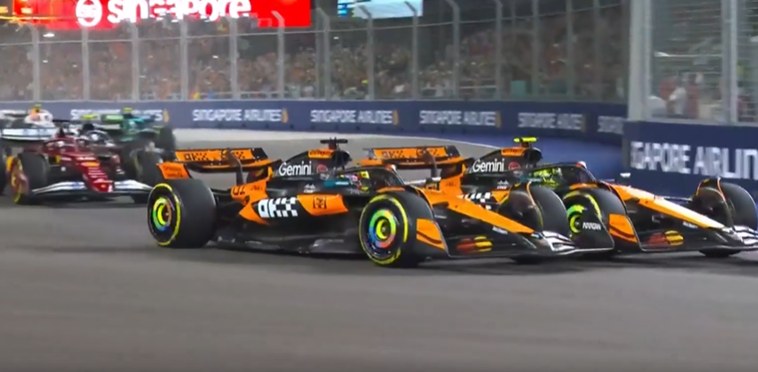 HEART-STOPPER! Lando's risky overtake left Piastri reeling