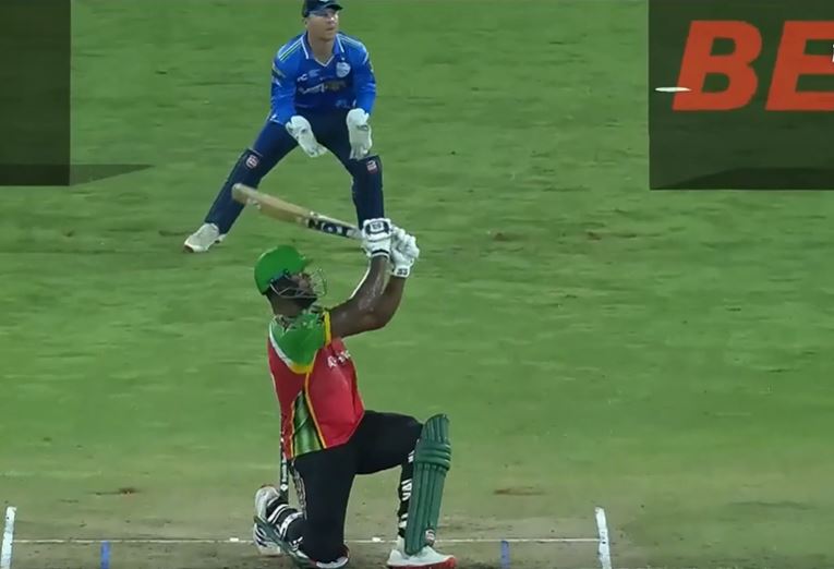 Bowling Glitch! Oshane Thomas gave away 22 runs off just 1 ball
