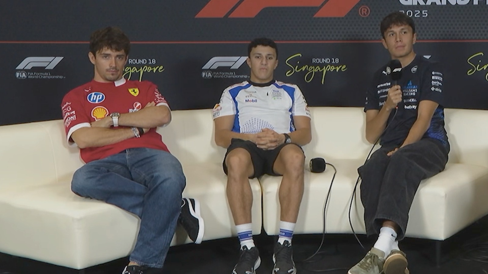 Singapore GP 2025 - Thursday driver press conference | Group 2