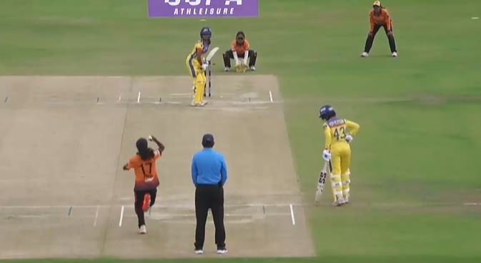 Priya Chavan's 3 for 0 | Match 3