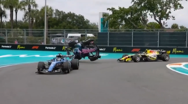 Heart-Stopping Crash! Lawson sends Gasly into a shocking flip