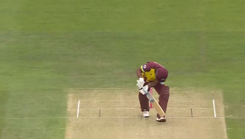 First Ball Thunder! Luke Wood struck with LBW magic