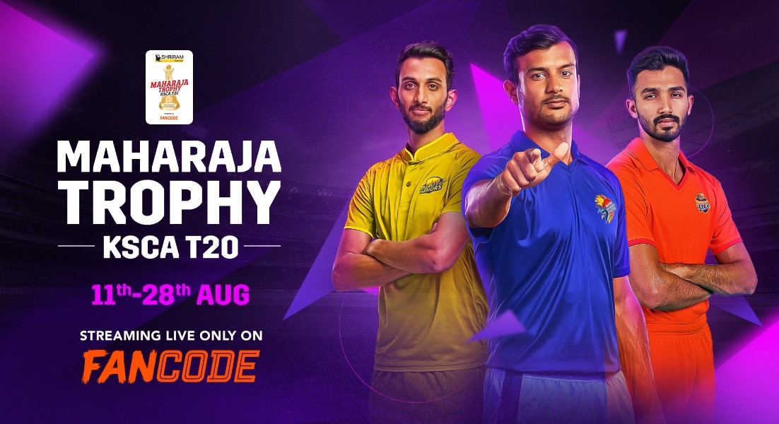 Maharaja T20 Trophy 2025 : Live on FanCode