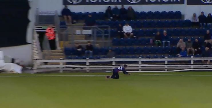 Golden Grab! Luc Benkenstein's screamer shook the stadium