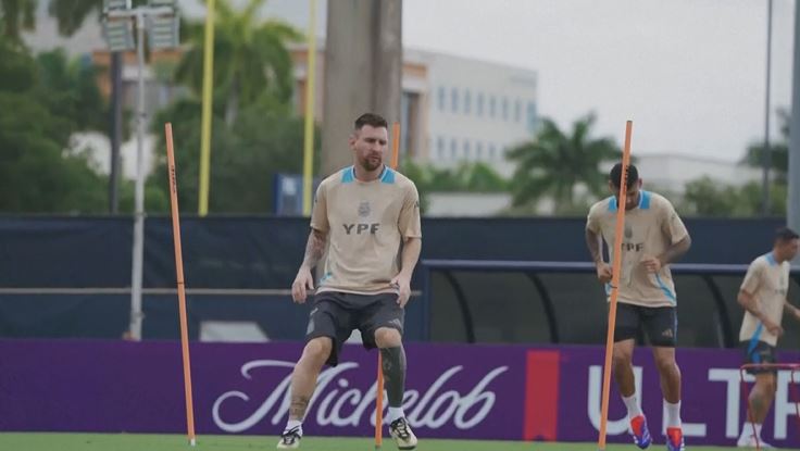 Messi returns to training ahead of quarter-final clash against Ecuador