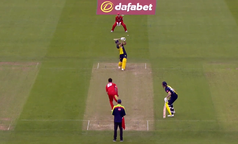 Durham vs Lancashire: David Bedingham's 78 off 42