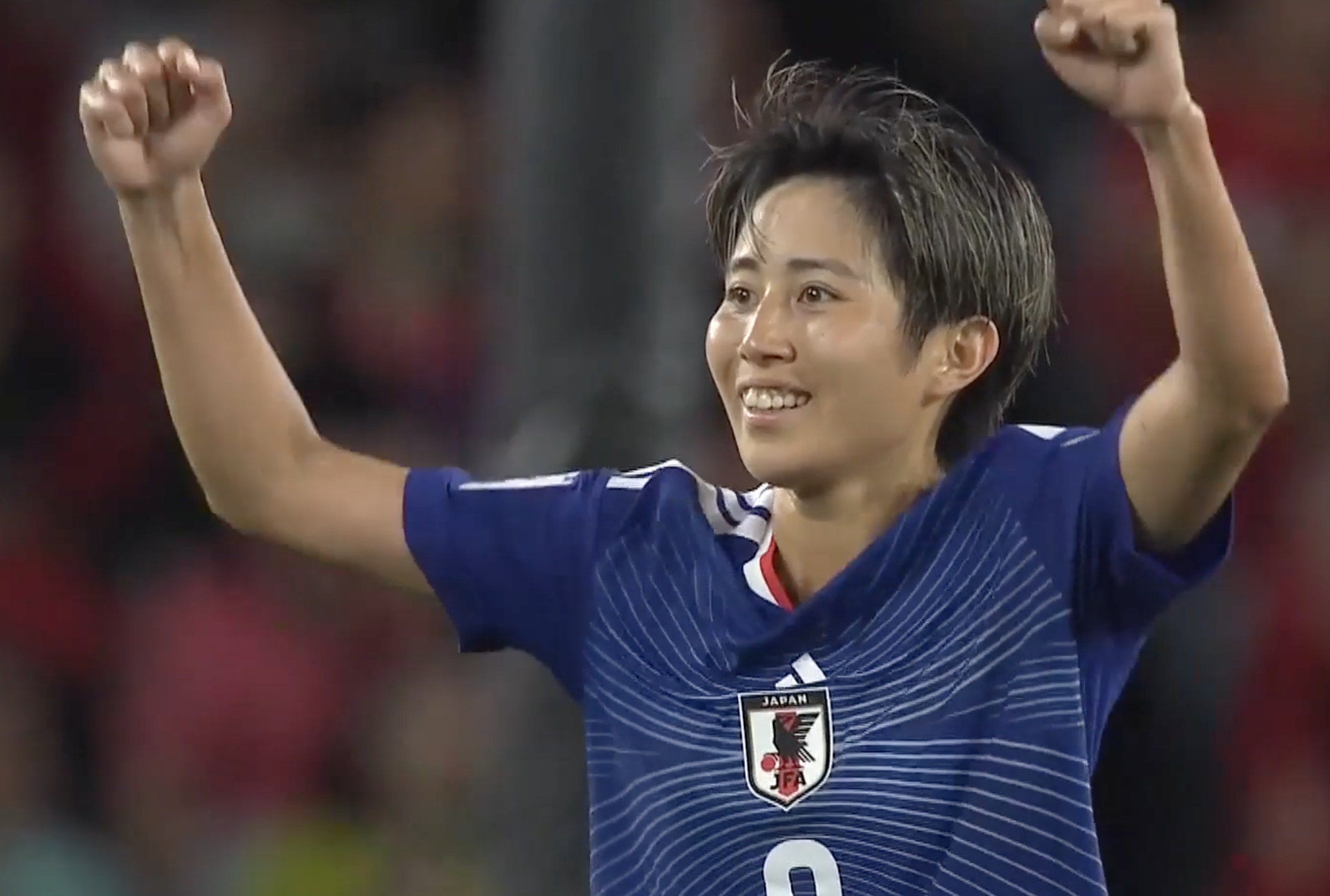 CLINICAL FINISH! Riko Ueki breaks the deadlock for Japan
