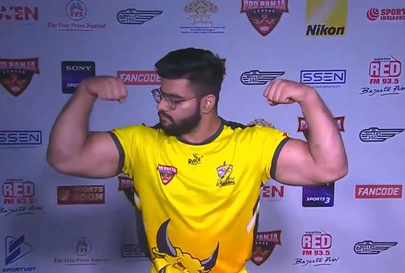 Kiraak Hyderabad vs Rohtak Rowdies | Aabhas Rana vs Amit Chaudhary (100kg) | Hindi Highlights