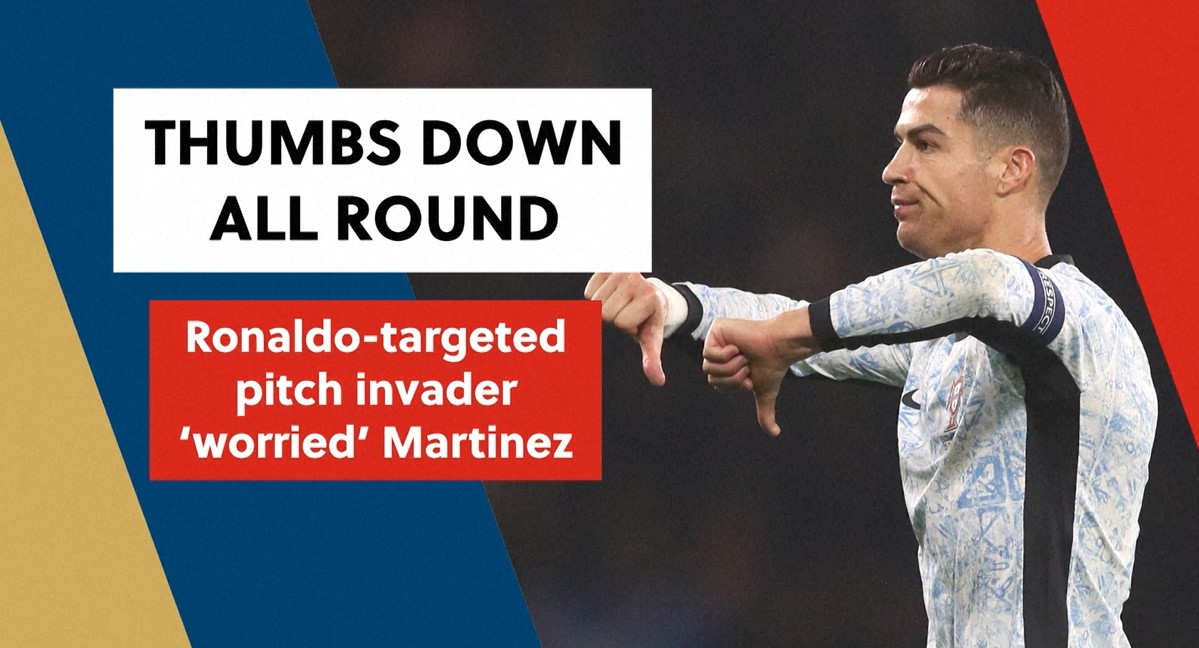 The excitement, the iconic figure: Martinez acknowledges pitch invasion