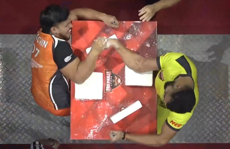 MP Hathodas vs Kirark Hyderabad | Sachin Goyal vs Dheeraj Singh (80 kg) | Hindi Highlights