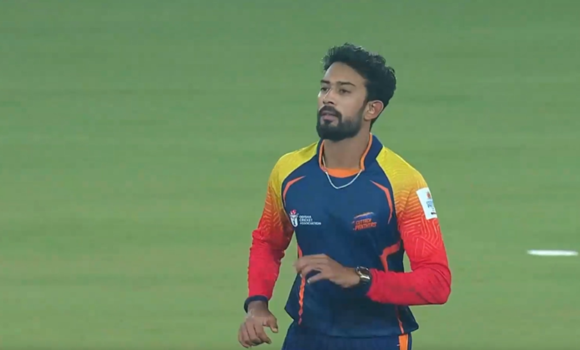 AIRBORNE! Swastik Samal took flight for a screamer