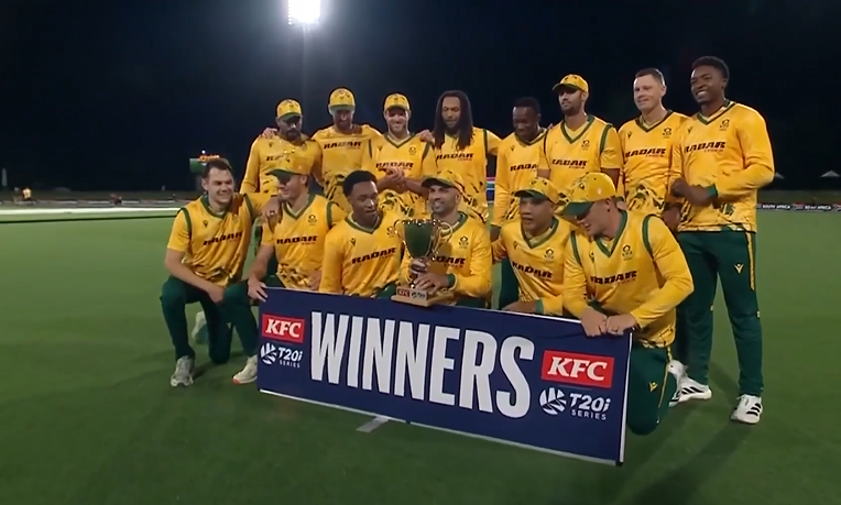South Africa beat New Zealand by 33 runs | 5th T20I
