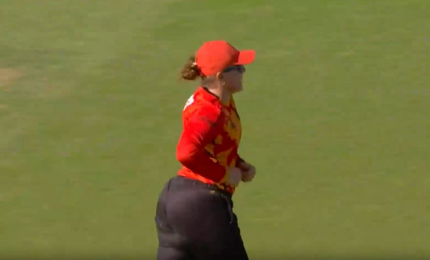 GOLLY! Ailsa Lister's sharp grab left Scrivens dazed