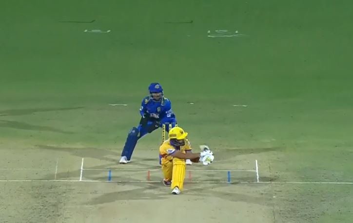 Stylish! Shivam Singh's half-century came with a bang